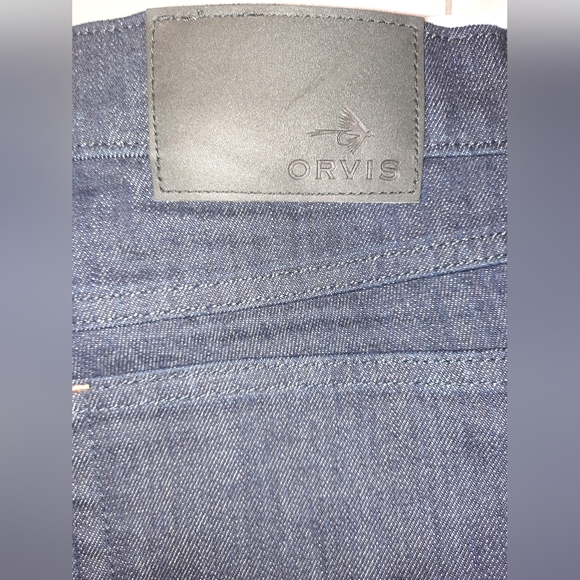NWT Orvis PantsCORDURA® Tech 5-Pocket Denim jeans – Mens, Size 32x34